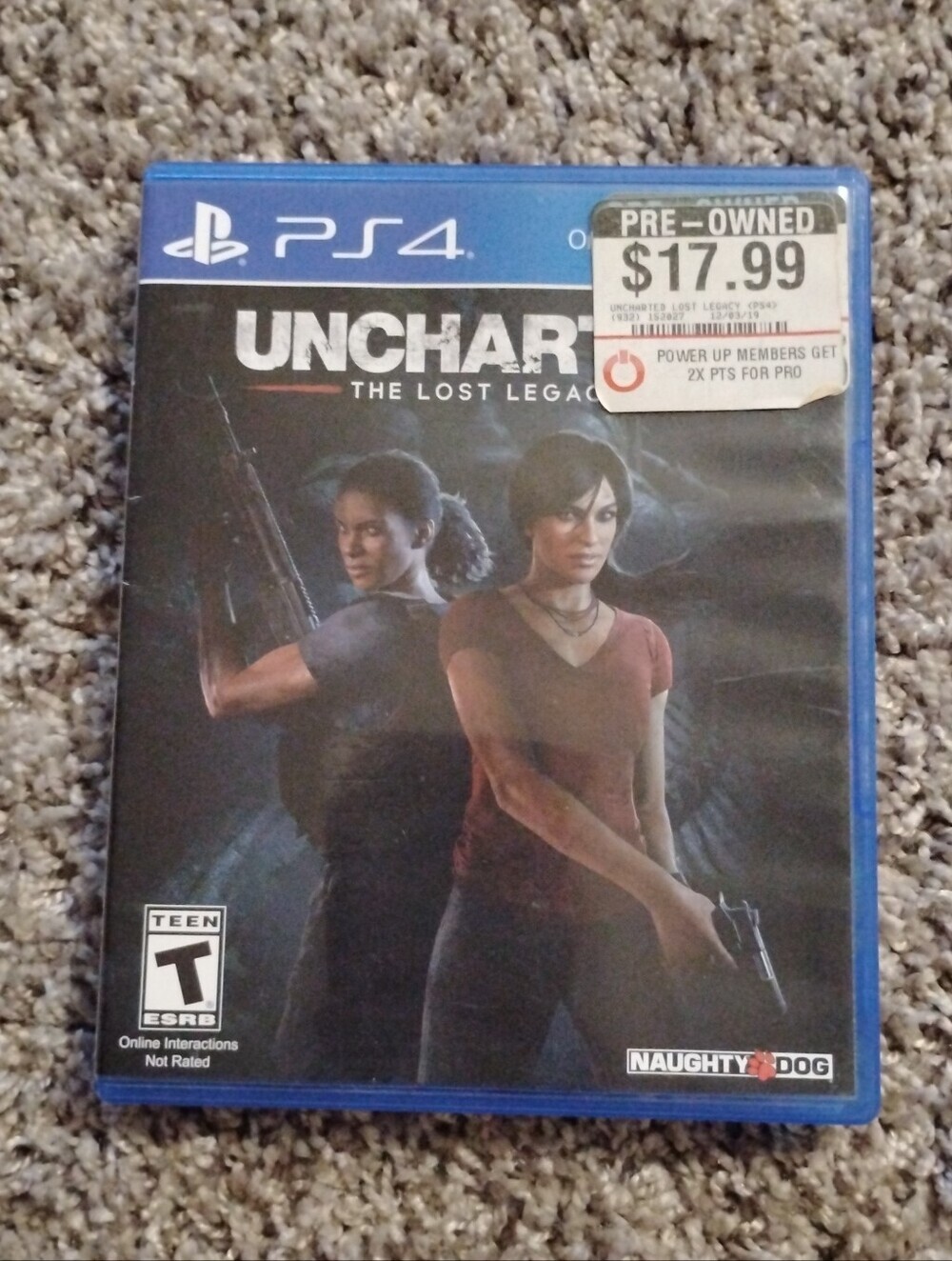 Uncharted: The Lost Legacy (PlayStation 4 / PS4) - Complete in Box (CIB)